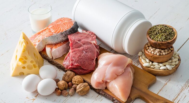Foods rich in protein for building muscle cells