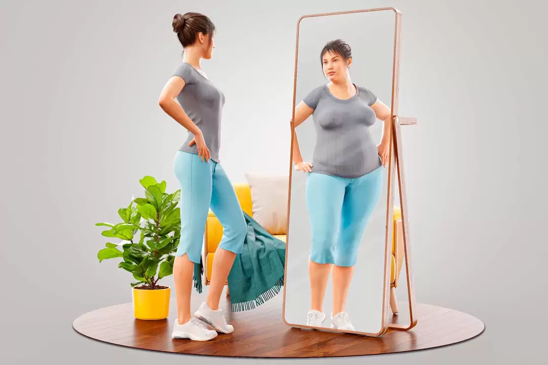 Imagining that you have a slim figure, you can motivate yourself to lose weight. 