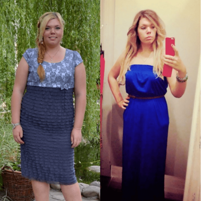 Drinking diet before and after